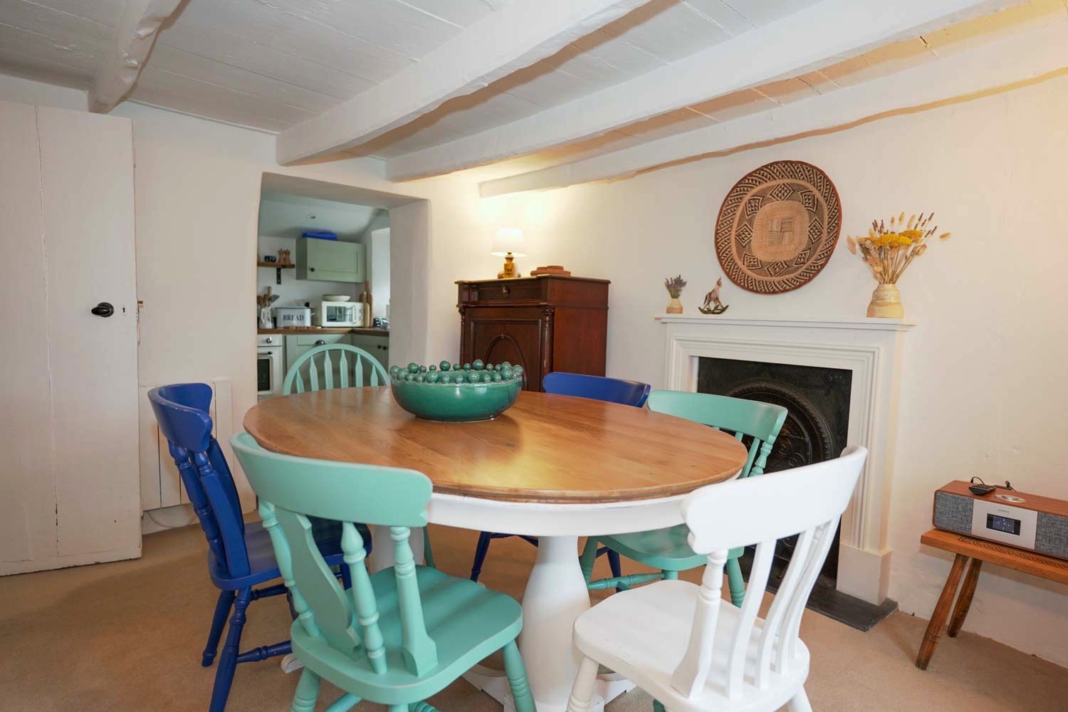 Cottage Kitchen Dining Room